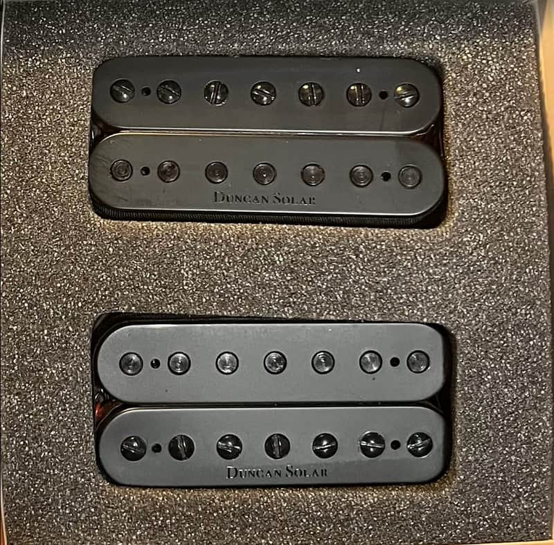 Seymour Duncan Solar 7 String Pickups 2023 - Matte Black image 1