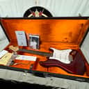 Fender USA Custom Shop '66 1966 Reissue Stratocaster NOS Guitar with COA + Case 2008 - Candy Apple Red / Rosewood fingerboard
