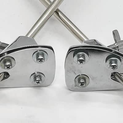 Ludwig LT-2924-SP Rocker II Bass Drum Spurs w/ Mounts VG - LRIIS-201 image 9