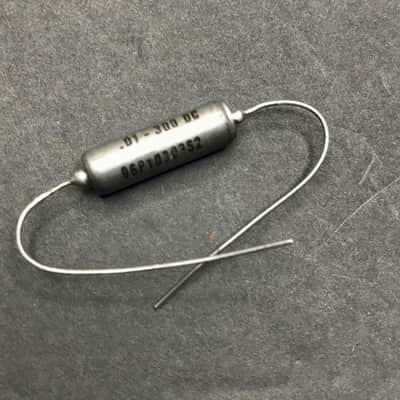 Sprague .01 uF 300V Vitamin Q PIO oil capacitor 1974 image 1