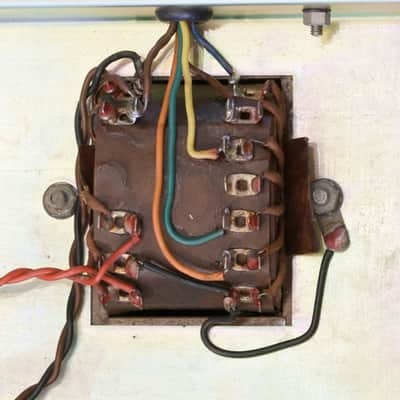 Vox JMI AC15 1963 thin-edge Fawn image 12