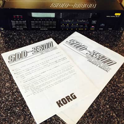 Korg SDD-3300 Triple Digital Delay 1986 image 2