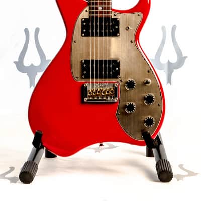 Daion Savage Red Electric Guitar w/ Original Daion Branded Hardshell Case image 2