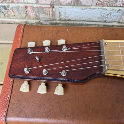 Vintage 1951 Gibson Ultratone Lap Steel Electric Guitar w/ Original Geib Hardshell Case, Hang Tag! image 12