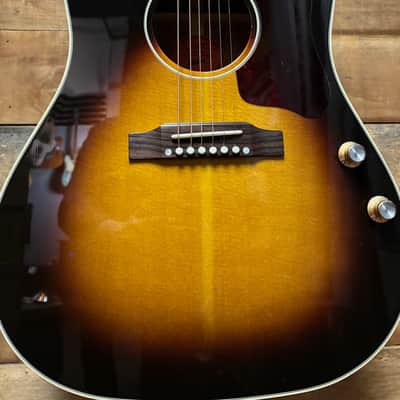 Gibson J-160E Original Vintage Sunburst w/case image 2