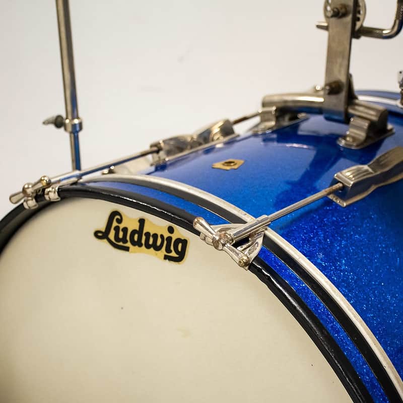 Ludwig No. 998-1 Club Date Combo Outfit 8x12 / 14x20" Drum Set 1960s image 3