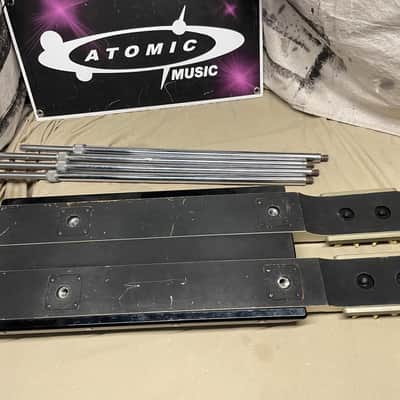 National Dual 8-String Double Neck Electric Steel Guitar with Legs - Local Pickup Only image 12