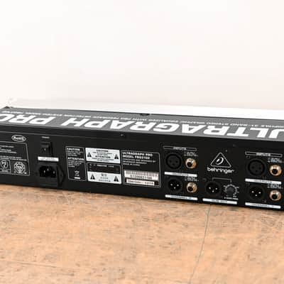 Behringer ULTRAGRAPH PRO FBQ3102 Dual 31-Band Graphic Equalizer CG01NNK image 8