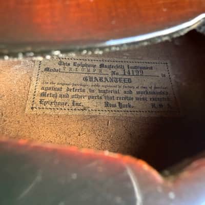 Epiphone Triumph 1935 - 1957 - Sunburst image 21