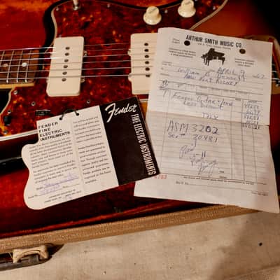 Fender Jazzmaster 1961 - Sunburst - Refin image 12