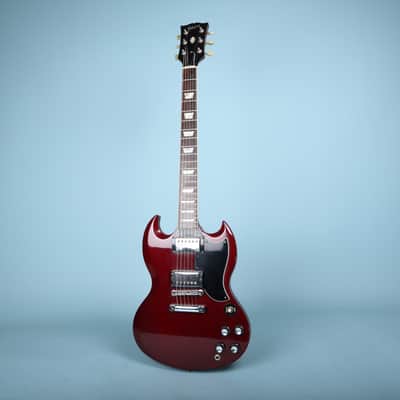 1990 Gibson SG Standard Mahogany Cherry 62 Reissue image 2