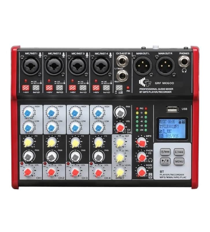 Groove Factory - Groove Factory MIXER ME600/FX/BT/MP3 image 1