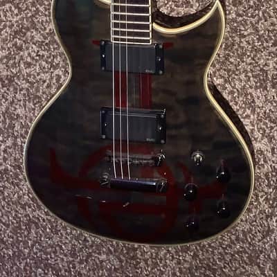 Washburn WI-66ANC Evil Twin Black Label Society Nick Catanese Zakk  Wylde  EMG pick  ups electric  guitar  emg pickups image 1
