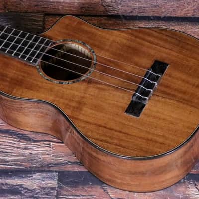Cordoba 35T CE Tenor Ukulele 2021 Model w/Cordoba Gig Bag in Natural image 2