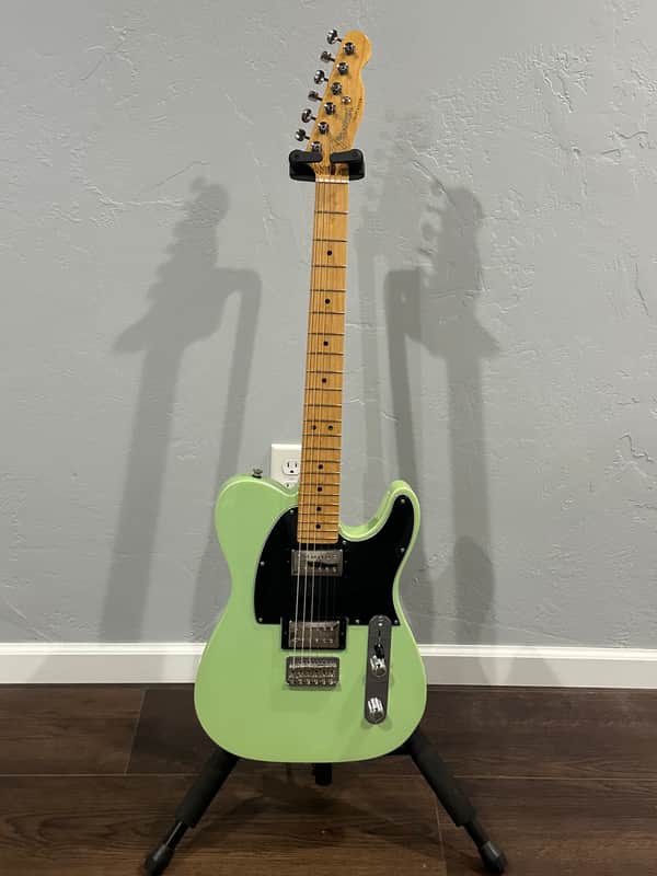 Fender FSR Standard Telecaster HH Surf Pearl w/ American Deluxe Neck and DiMarzio Pickups image 1