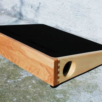 Custom Wood Pedalboard 18" x 13" image 1