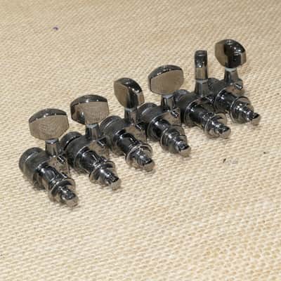 ESP 6 Inline Locking Tuners Cosmo Black Same Day Shipping #DK02 image 2