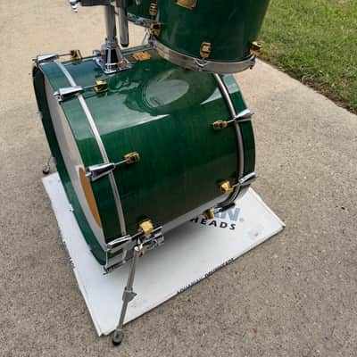 Yamaha Maple Custom  - Emerald Green image 3
