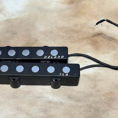 NEAR MINT DELANO JMVC5 FE/M2 2024 5 STRING HUM CANCELLING JAZZ BASS PICKUP SET! image 1