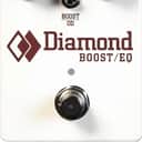 Diamond Boost/EQ Effects Pedal, White