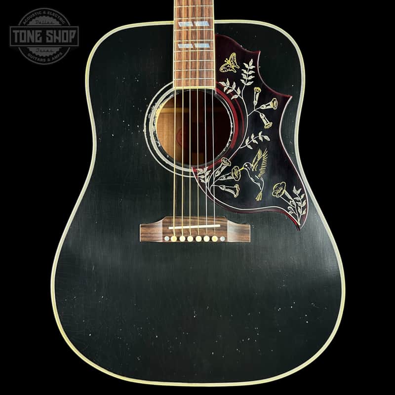 Gibson Custom Dealer Select 1960 Hummingbird Historic Light Aged Ebony w/case 21504044 image 1