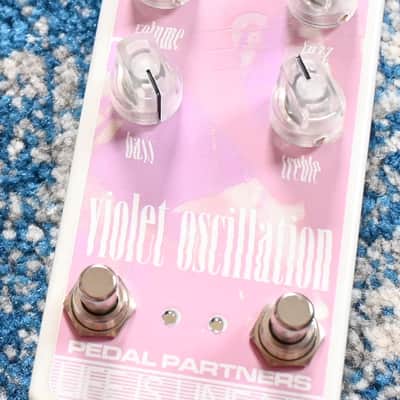 LIFE IS UNFAIR Violet Oscillation Shoegaze Fuzz - LTD ED Pink Glowgazer image 2