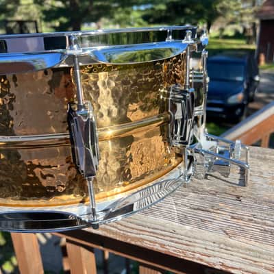 Ludwig LB556K 6.5” Hammered Bronze Super-Sensitive Snare 2000’s image 10