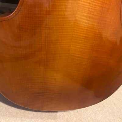 Musima  3/4 Double Bass (Stradivarius Copy, Laminated) 1990-2000 - Natural gloss image 8