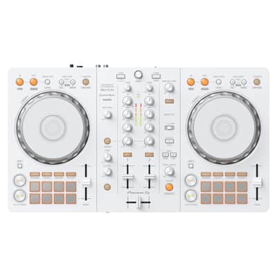 Pioneer DJ DDJ-FLX4-W 2-Channel DJ Controller (White) with Headliner HL12017 Pro-Fit EVA Carry Case image 2
