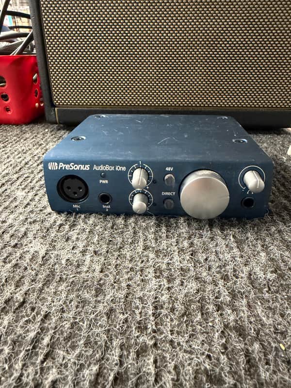 PreSonus AudioBox iOne USB Audio Interface 2014 - Present - Blue image 1