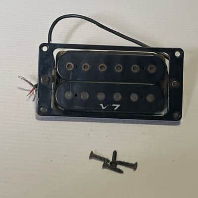1990's Japan Ibanez S Series V7 Black Neck Humbucker Guitar Pickup w/ Ring 9.45k image 1