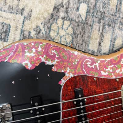Dhatarattha DEB5 Jazz Bass 5 string - PAISLEY RELIC image 4