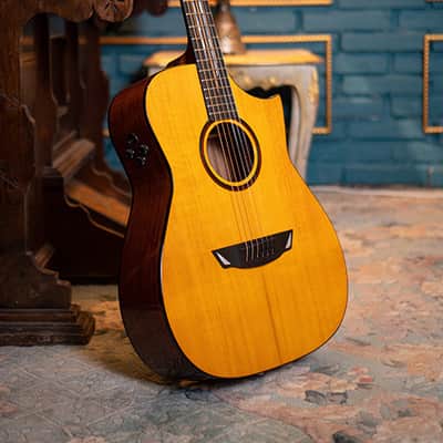 Cort LUXE II Frank Gambale Signature Natural Glossy w/Case (B Stock) image 5