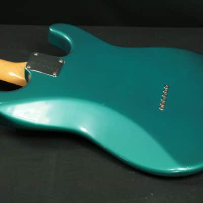 Guitars R Us Strat 1995 Ocean Turquoise - lefty - built for and signed by CoCo Montoya image 12