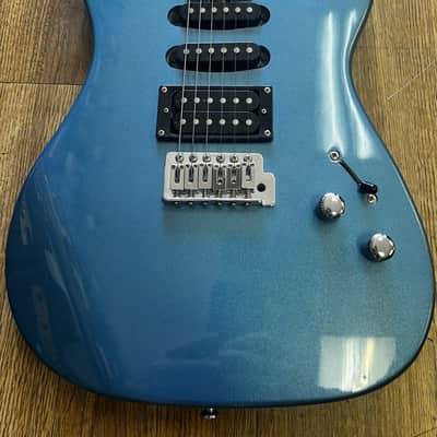 WASHBURN PRO X-SERIES X-10 HSS ELECTRIC GUITAR 2006 BLUE (USED) image 3