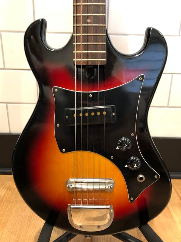 Strad-O-Lin  SG style  1960s Tri-color sunburst image 1