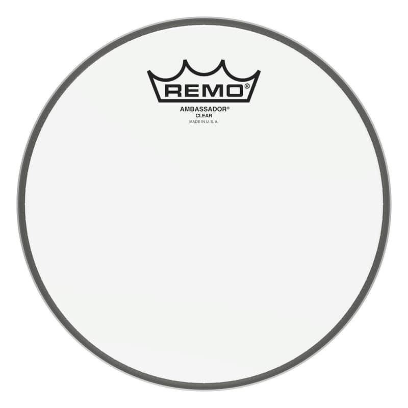 Remo Ambassador Clear Drumhead 8" image 1