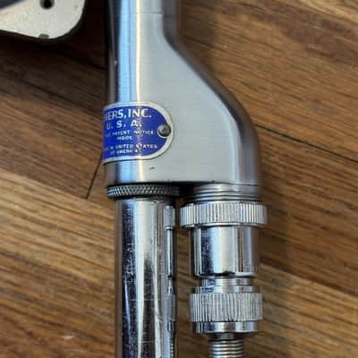 Vintage Shure 708A Dynamic Microphone + Cable Stratoliner "Zeppelin Mic” Working, Sounds Great! image 11