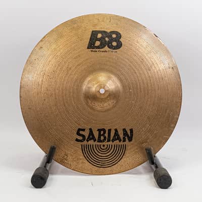Sabian B8 17" Thin Crash Cymbal 1.15KG Bronze Crash image 1