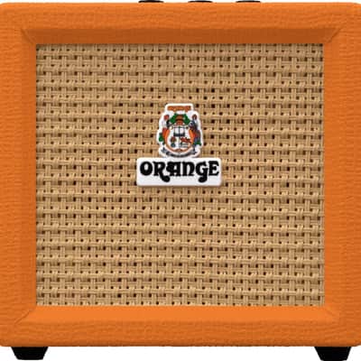 Orange Crush Mini Battery-Powered Electric Guitar Combo Amplifier, 3W, Orange image 1