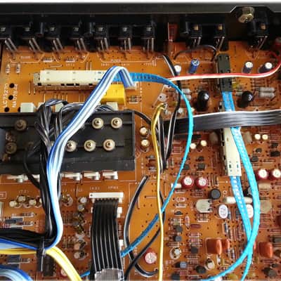 Recapped Yamaha C-50/M-50 preamp, power amp combo image 6
