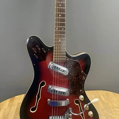 Framus 5m652 Red Burst guitar image 9