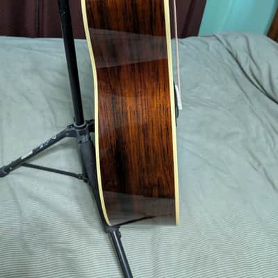Bourgeois JOM Vintage AAAA Madagascar/Adirondack almost mint Baggs Anthem With soundhole mic and preamp image 18