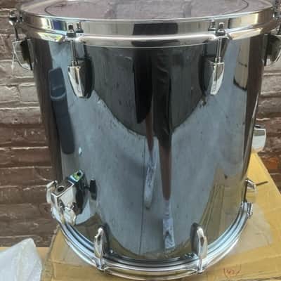 Pearl Session Studio Select 16"x16" Floor Tom W/ Super Hoop - Black Mirror Chrome image 17
