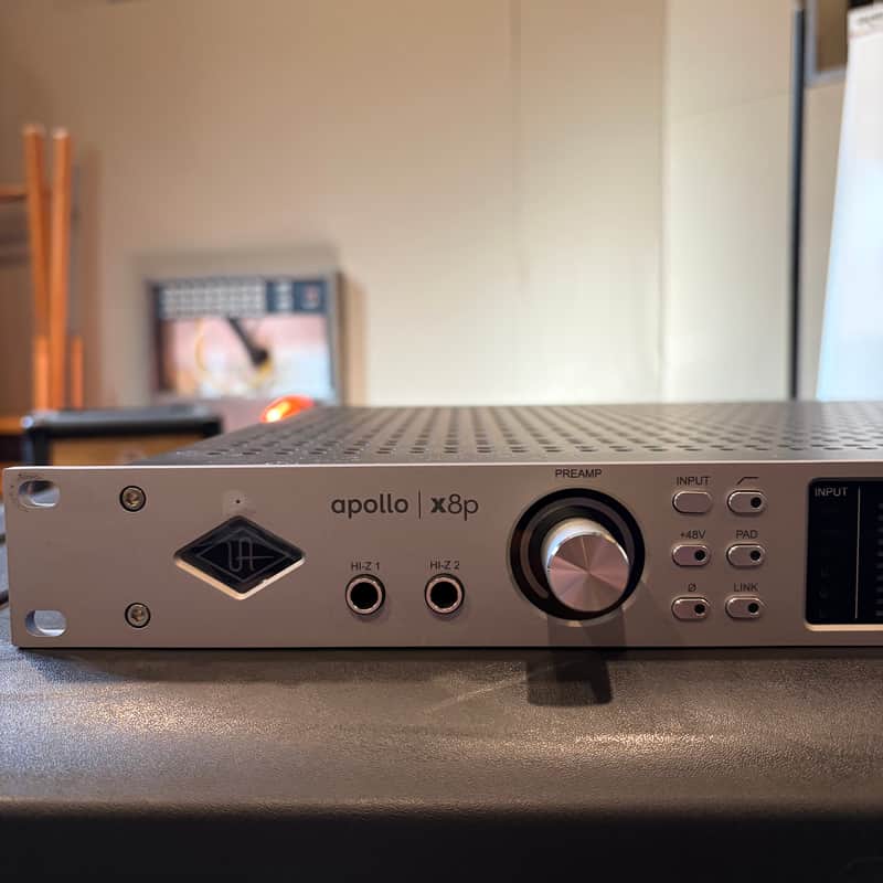 Universal Audio Apollo x8p Gen 2 Thunderbolt Audio Interface 2024 - Present - Silver image 1