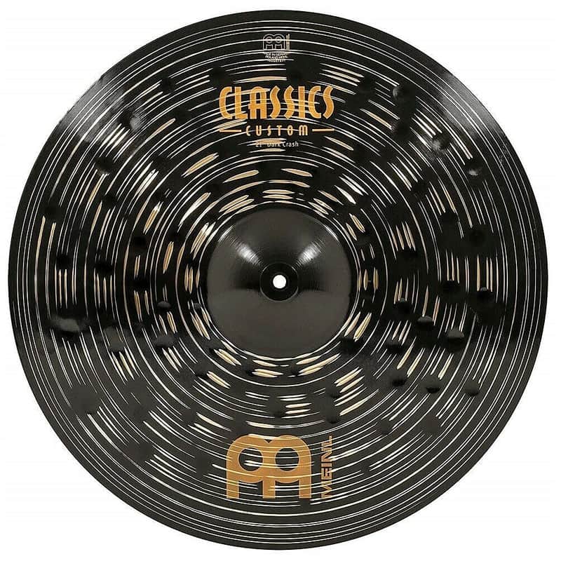 Meinl 21” Classics Custom Dark Crash Cymbal image 1