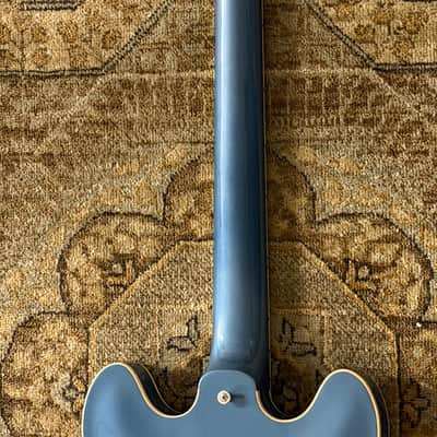 Used 2020 Gibson Custom Limited Edition '64 Trini Lopez Std VOS, Pelham Blue w/ Hard case image 11