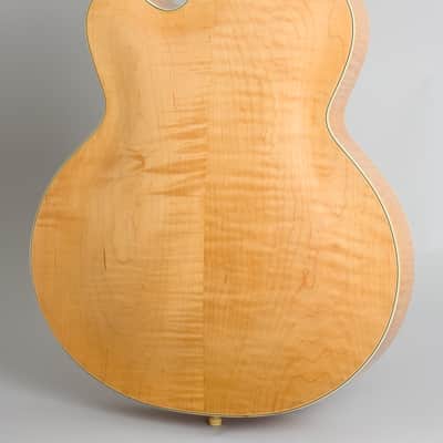 Stromberg  Deluxe Cutaway Arch Top Acoustic Guitar (1954), ser. #635, original brown hard shell case. image 4