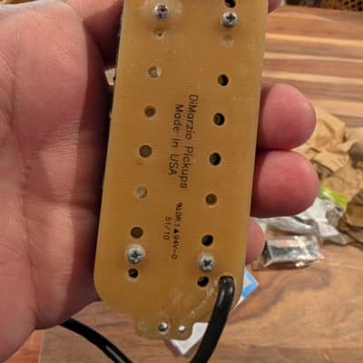 DiMarzio DP820BK D-Activator 8-String Bridge Humbucker 2010s - Black image 2