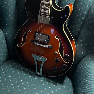 Ibanez AG75-BS Artcore with Rosewood Fretboard 2002 - 2017 - Brown Sunburst image 1